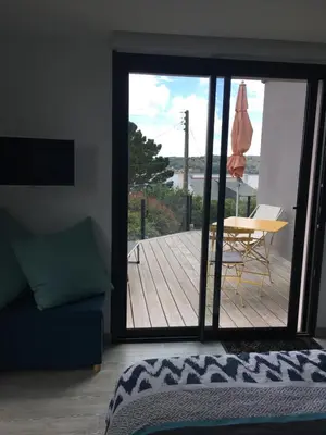 Balcon ou terrasse dans l'établissement Chez Lorenz