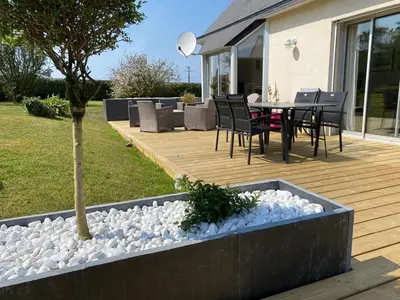 Jardin de l'établissement Ty Gaï - Roscoff