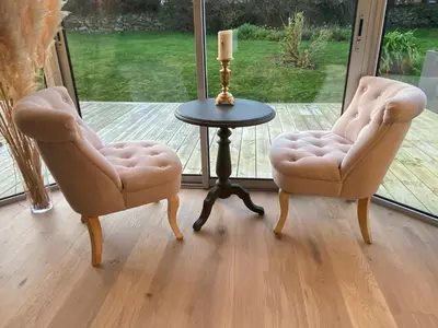Coin salon dans l'établissement Ty Gaï - Roscoff