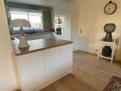 Cuisine ou kitchenette dans l'établissement Ty Gaï - Roscoff