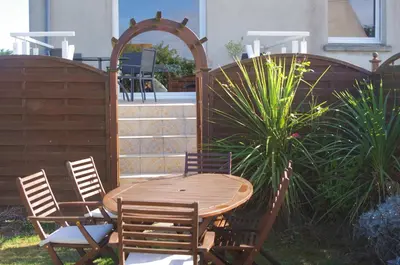 Jardin de l'établissement Chambres d'hôtes du Theven