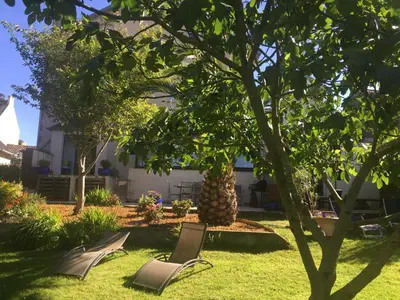 Jardin de l'établissement Villa plaisance