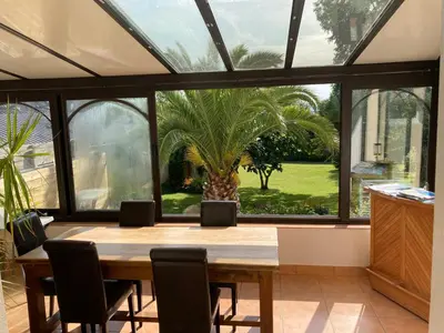 Jardin de l'établissement Villa plaisance