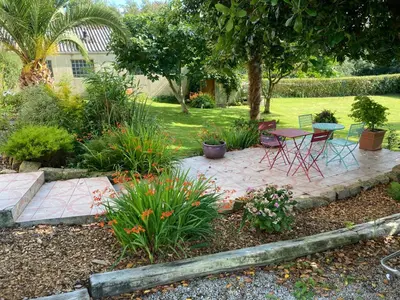 Jardin de l'établissement Villa plaisance