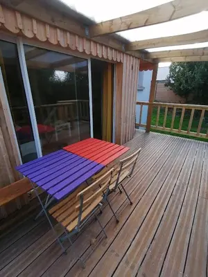 Balcon ou terrasse dans l'établissement Tipergwendiou