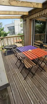 Balcon ou terrasse dans l'établissement Tipergwendiou