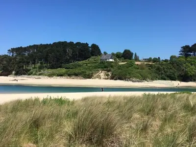 Paysage naturel près de la maison de vacances