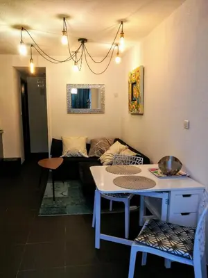 Coin salon dans l'établissement FLOREVA 43 Proche plage et thalasso