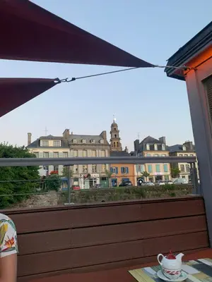 Balcon ou terrasse dans l'établissement nuit sur le pont 5