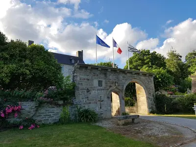 Jardin de l'établissement Appartement de charme au Manoir !