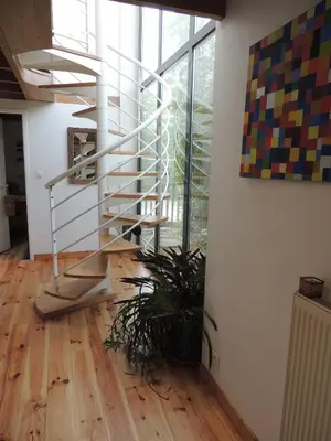 Plan de l'établissement Grande maison avec extension d'architecte à 700m de la plage