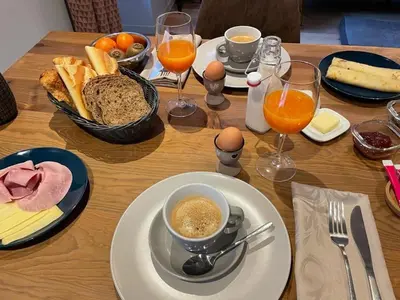 Nourriture dans la maison de vacances ou à proximité