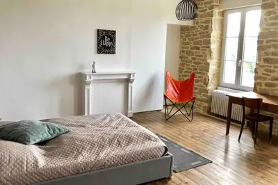 Un ou plusieurs lits dans un hébergement de l'établissement Maison de famille Penmarch