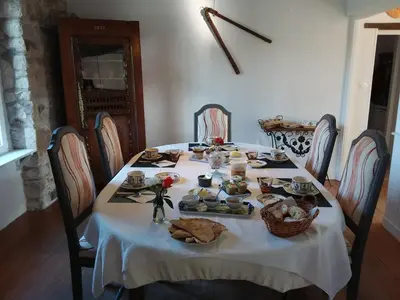 Nourriture dans le séjour chez l'habitant ou à proximité
