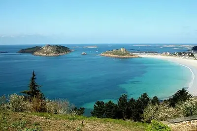Paysage naturel près de la villa