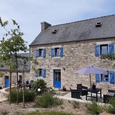 Stone House in Plouescat near Sandy Beaches