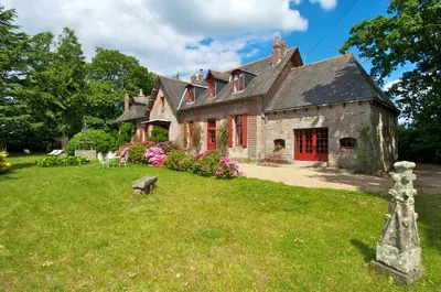 Jardin de l'établissement Le Petit Manoir de Kériolet