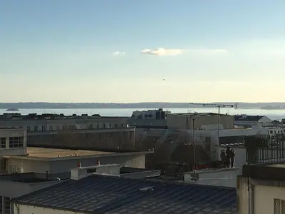 Plan de l'établissement Appartement vue mer Brest hyper centre