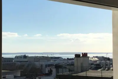 Plan de l'établissement Appartement vue mer Brest hyper centre