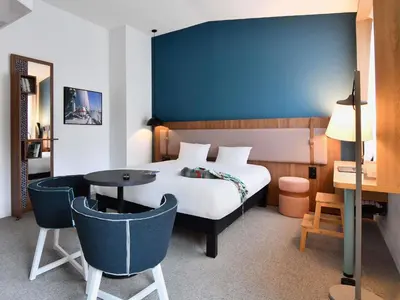 Un ou plusieurs lits dans un hébergement de l'établissement ibis Styles Brest Centre Port