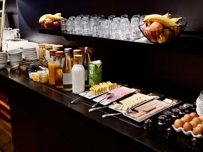 Nourriture dans l'hôtel ou à proximité
