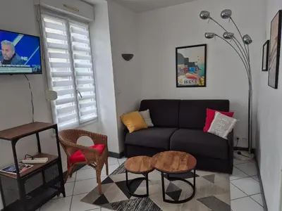 Télévision ou salle de divertissement dans l'établissement Urban Chic 44 m2