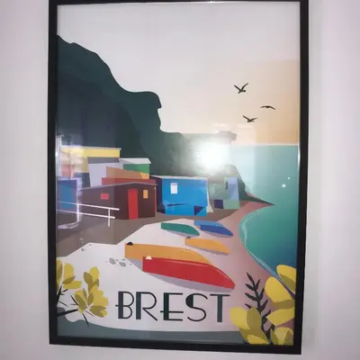 Plan de l'établissement Urban Chic 44 m2