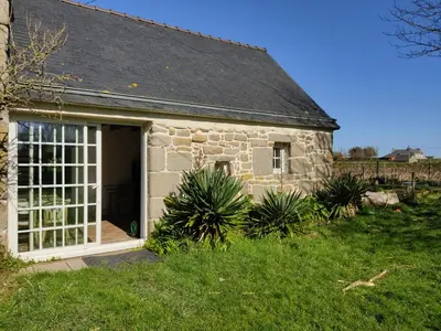 Jardin de l'établissement Petite maison du manoir de Keryvoas
