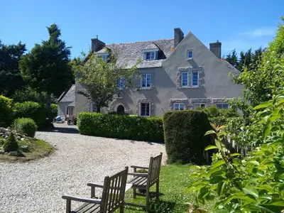 Jardin de l'établissement La Clé de Taulé