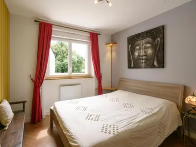 Un ou plusieurs lits dans un hébergement de l'établissement Apartment l'Atlantique by Interhome