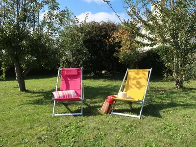 Jardin de l'établissement Holiday Home Ty Louarn by Interhome