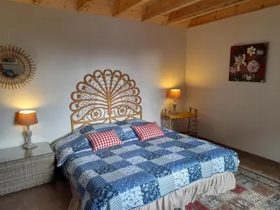 Un ou plusieurs lits dans un hébergement de l'établissement Le cottage