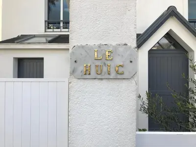 Plan de l'établissement Le Huic maison de marin lambrissée