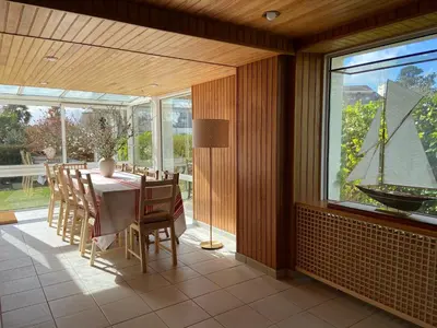 Plan de l'établissement Le Huic maison de marin lambrissée