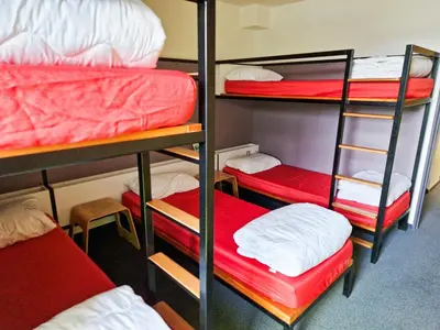 Un ou plusieurs lits dans un hébergement de l'établissement Auberge de Jeunesse de Morlaix