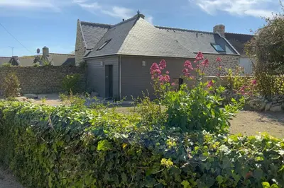 Jardin de l'établissement Maison près de la Pointe du Raz