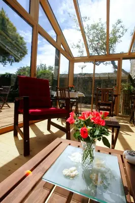 Balcon ou terrasse dans l'établissement Le Magasin à Sel