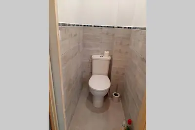 Salle de bains dans l'établissement 16Bis 1ch, 2-4pers, jardin Les Gîtes Bigoudens