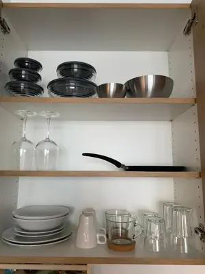 Cuisine ou kitchenette dans l'établissement TY STUDIOS Hyper Centre Ville