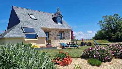 Jardin de l'établissement La Douce Escapade - Crozon