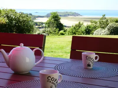 Paysage naturel près de la maison de vacances