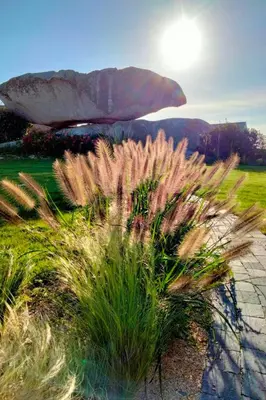 Paysage naturel près de la maison de vacances