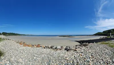Paysage naturel près de la maison de vacances