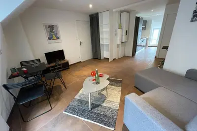 Coin salon dans l'établissement Spacieux n°8 en centre historique