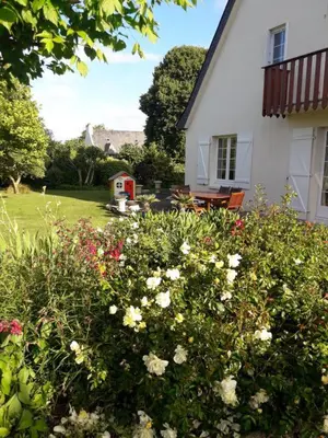 Jardin de l'établissement Chambre sympa belle propriété