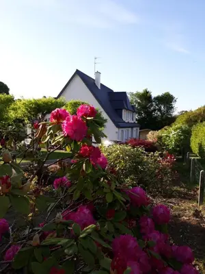 Jardin de l'établissement Chambre sympa belle propriété