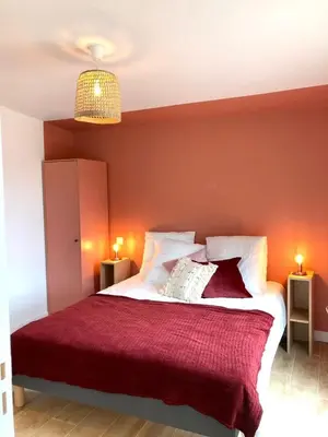 Un ou plusieurs lits dans un hébergement de l'établissement Nouveau: La cabine du bout du monde - Petit Minou - : votre pied-à-terre breton haut standing [PL01]