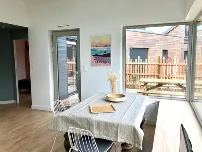 Balcon ou terrasse dans l'établissement Nouveau: La cabine du bout du monde - Petit Minou - : votre pied-à-terre breton haut standing [PL01]