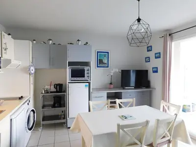 Cuisine ou kitchenette dans l'établissement TY MAGARI