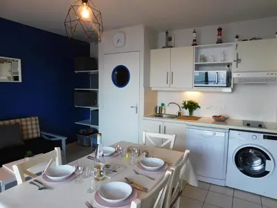 Cuisine ou kitchenette dans l'établissement TY MAGARI